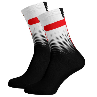 Sox Footwear Northern Ireland Flag Black Premium Crew Socks