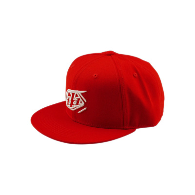 Troy Lee Designs Badge Flat Bill Snapback Cap