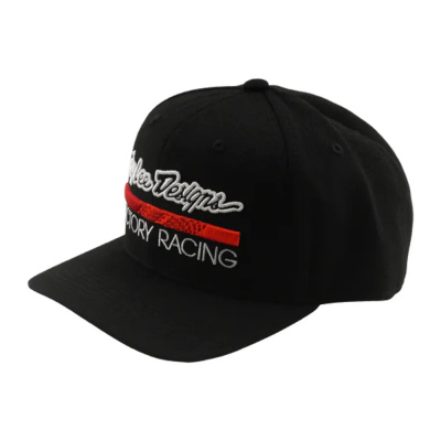 Troy Lee Designs Factory Racing Flat Bill Snapback Hat