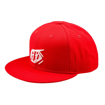 Troy Lee Designs Signature Flat Bill Snapback Cap