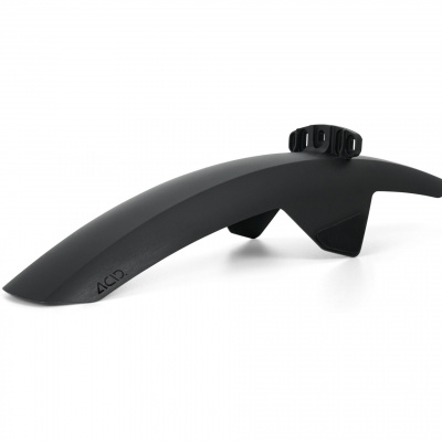 Acid Mudguard Mud Shield Front Long Black