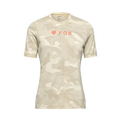 Fox Womens Ranger Tru Dri Short Sleeve MTB Jersey | Cream