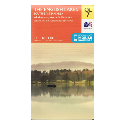 Ordanance Survey OL7 Lakes South-East