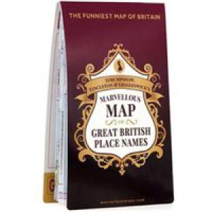 Ordnance Survey Great British Place Names Map