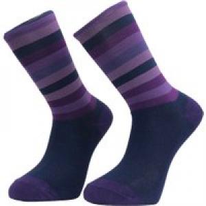 Primal Purple Stripe Socks