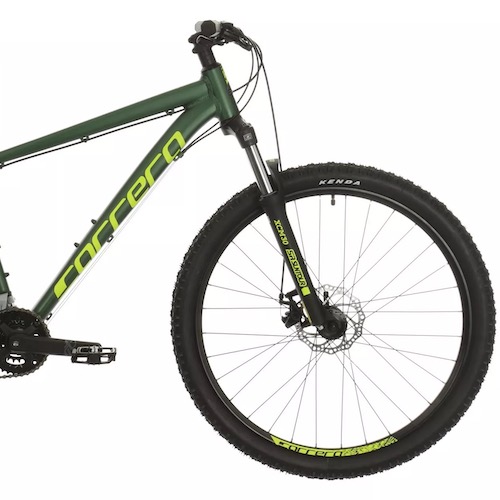 grey carrera mountain bike